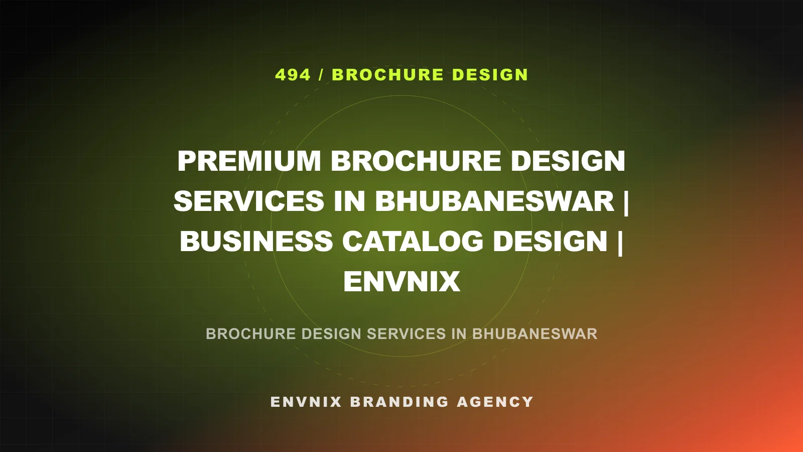 Brochure Design feature image