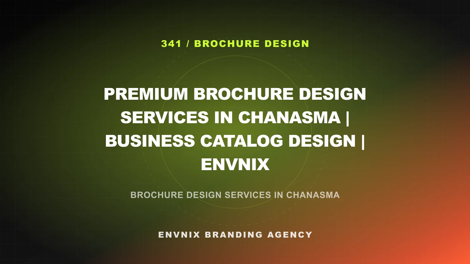 Brochure Design feature image