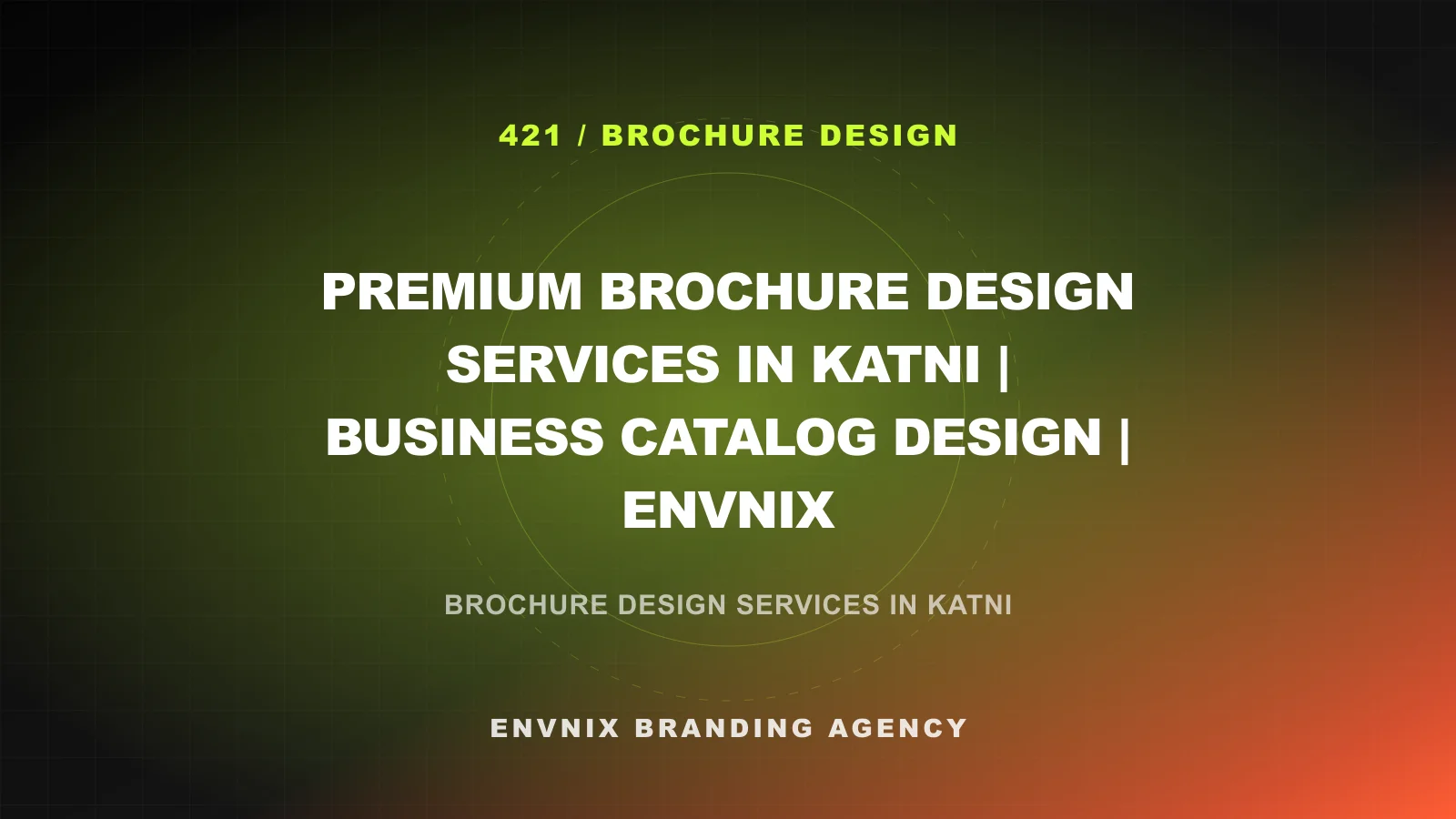 Brochure Design feature image