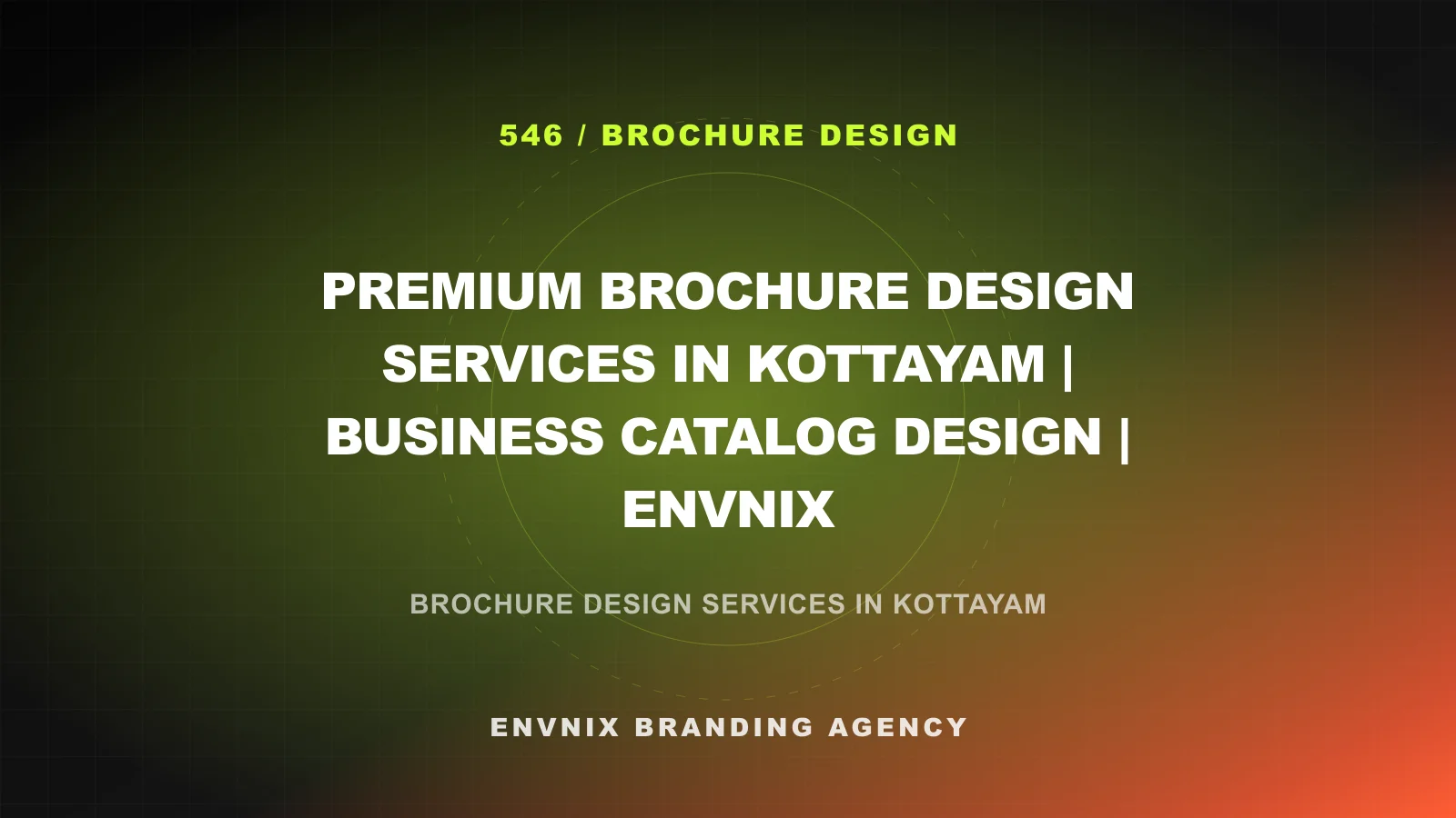 Brochure Design feature image