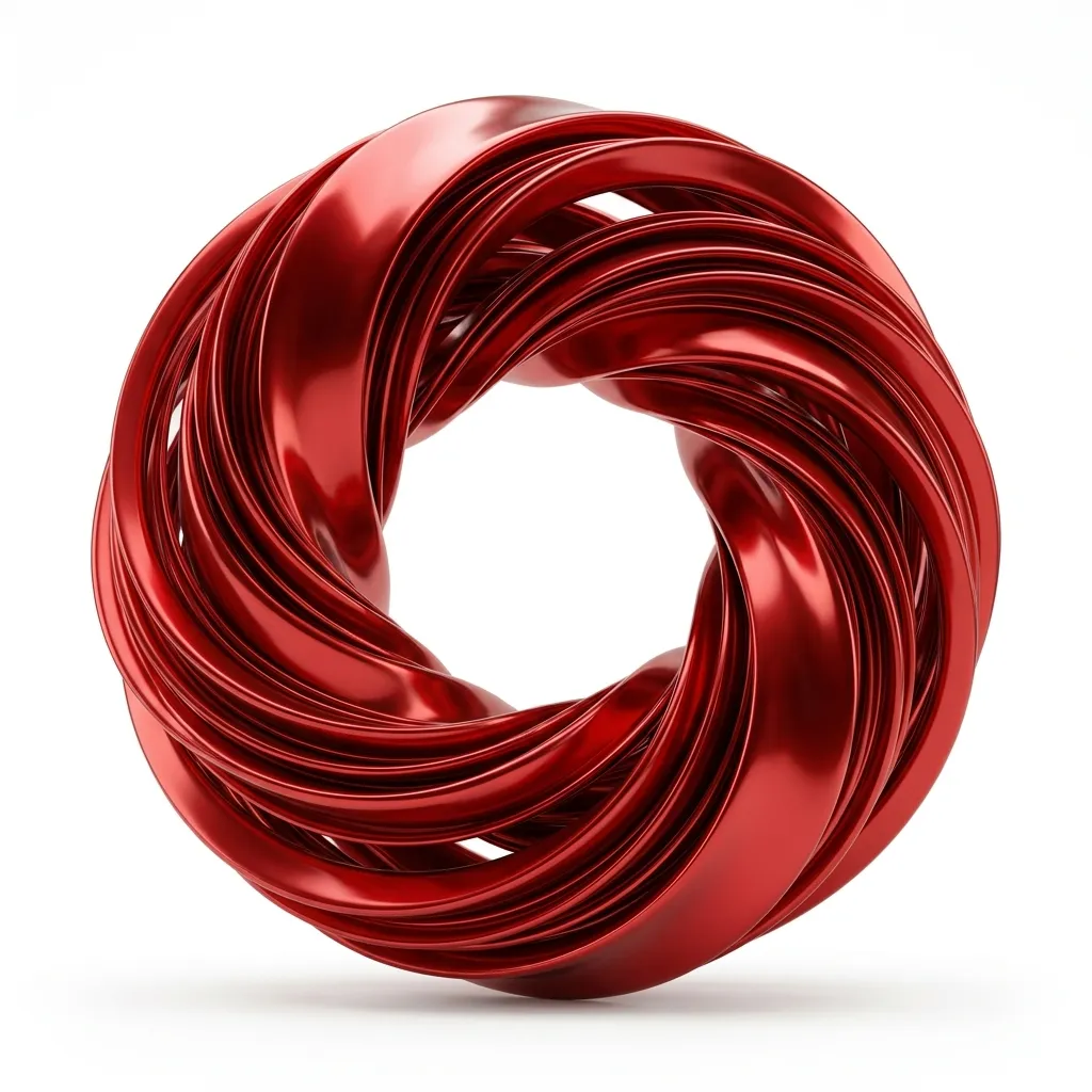 ENVNIX footer shape torus - creative agency branding