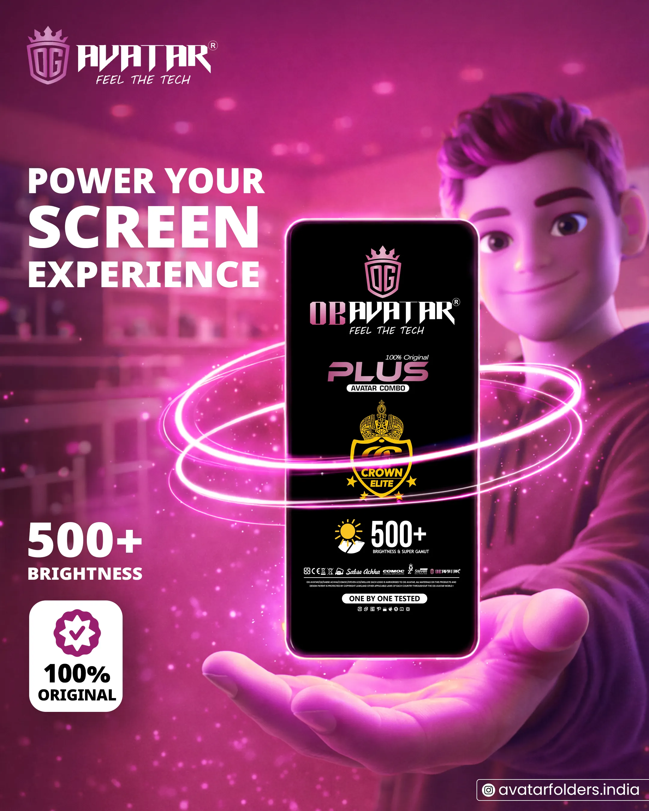 Avatar Display event branding post