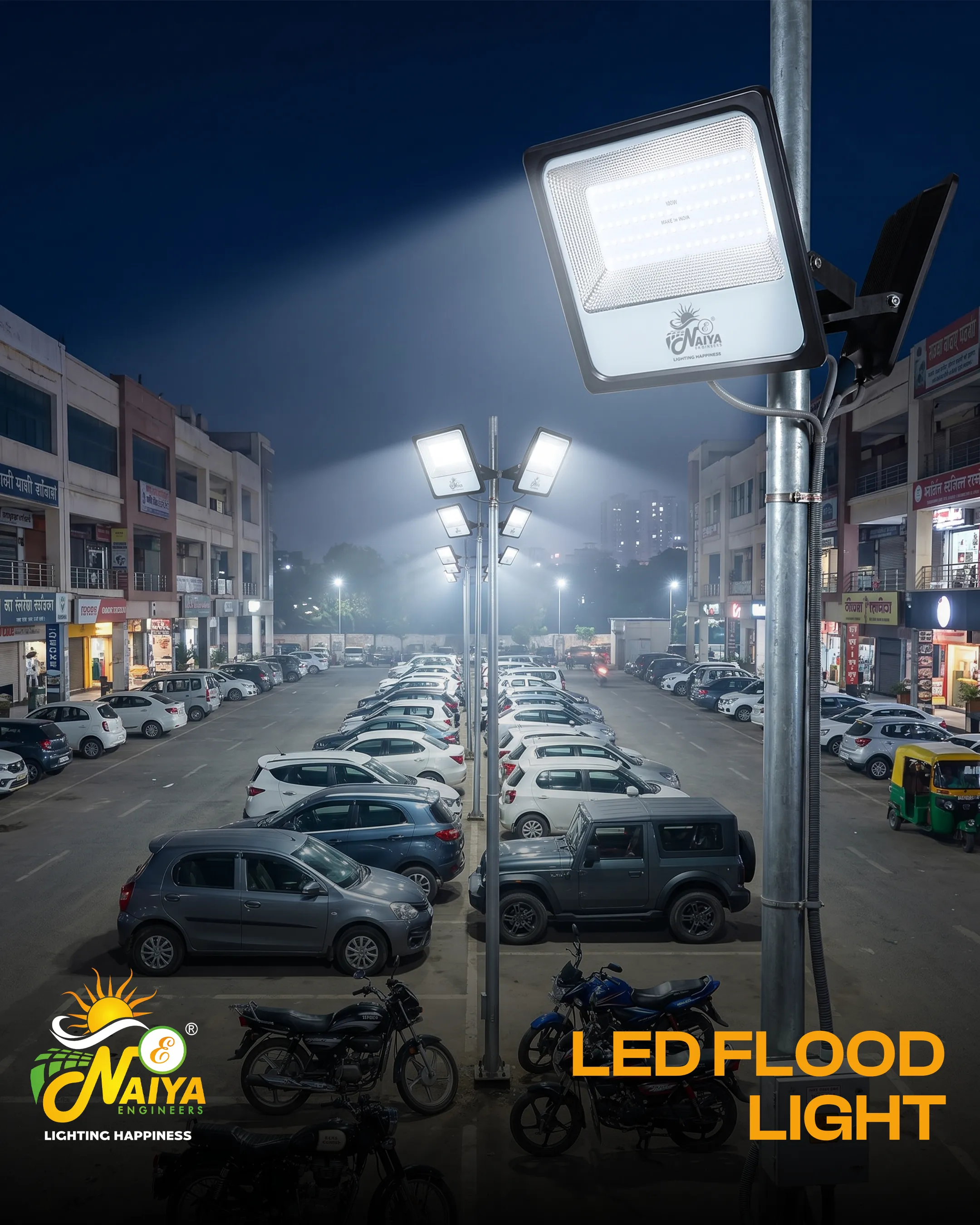 Naiya Light industrial led flood light post