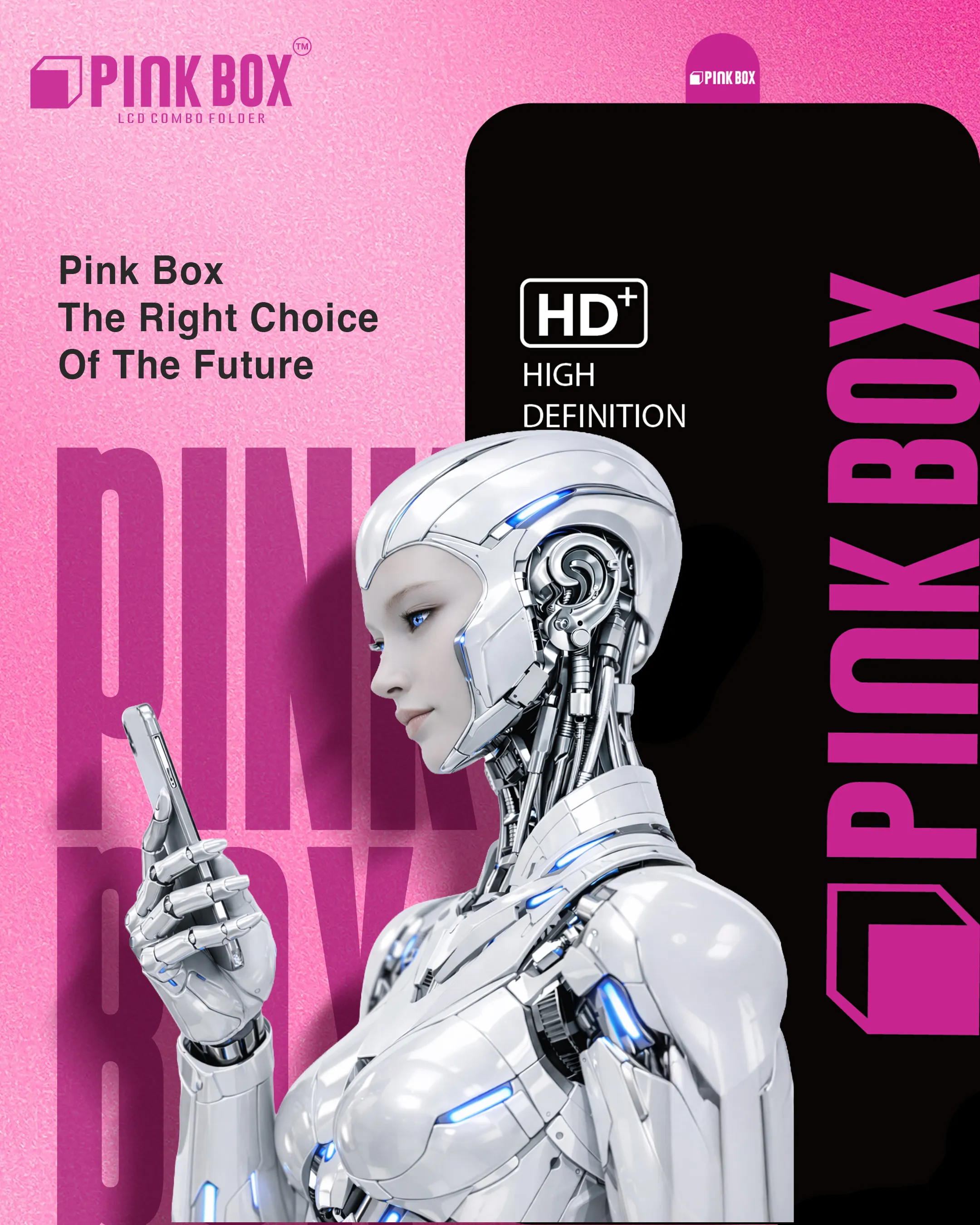 Pinkbox screen repair layout design