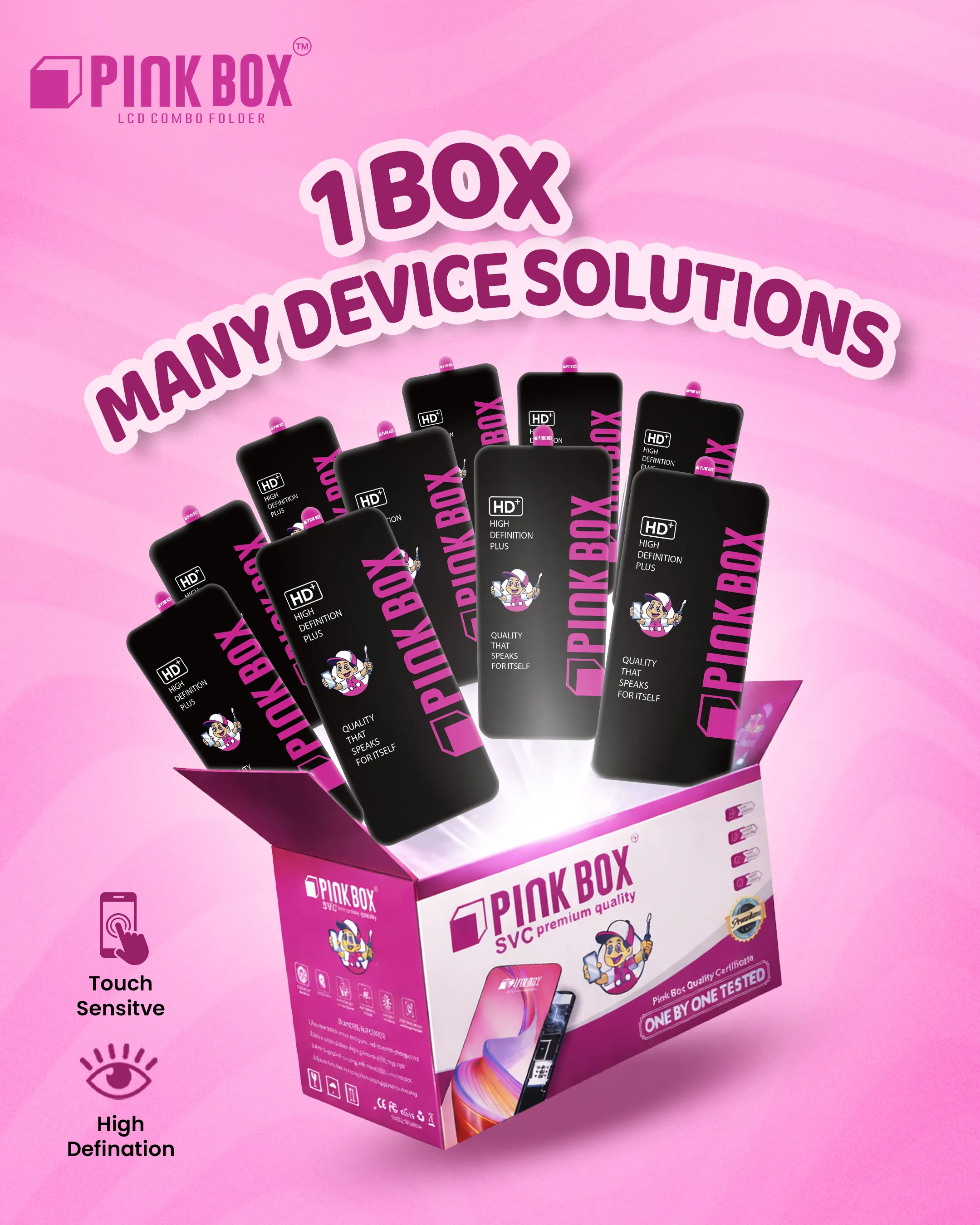 Pinkbox digital advertising campaign card